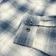 画像5: 【送料無料】KustomStyle カスタムスタイル HAVOC L/Sチェックシャツ L.BLUE (5)