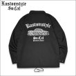 画像1: 【送料無料】KustomStyle カスタムスタイル QC コーチジャケット BLACK (1)
