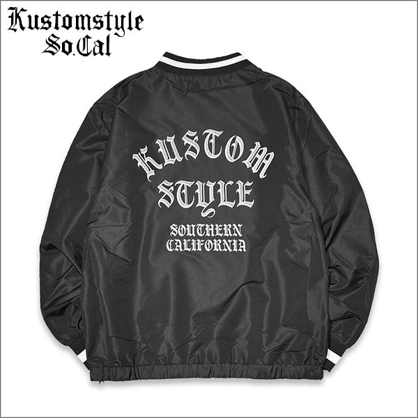 画像1: 【送料無料】KustomStyle カスタムスタイル SHADES プルオーバー ウインドブレーカー BLACK (1)