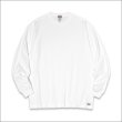 画像2: 【送料無料】KustomStyle カスタムスタイル BARONESS ヘヴィーウェイトBIG L/S Tシャツ WHITE (2)