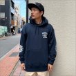 画像3: 【送料無料】KustomStyle カスタムスタイル HOURGLASS プルオーバーパーカー NAVY (3)