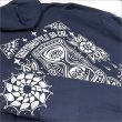 画像4: 【送料無料】KustomStyle カスタムスタイル HOURGLASS プルオーバーパーカー NAVY (4)