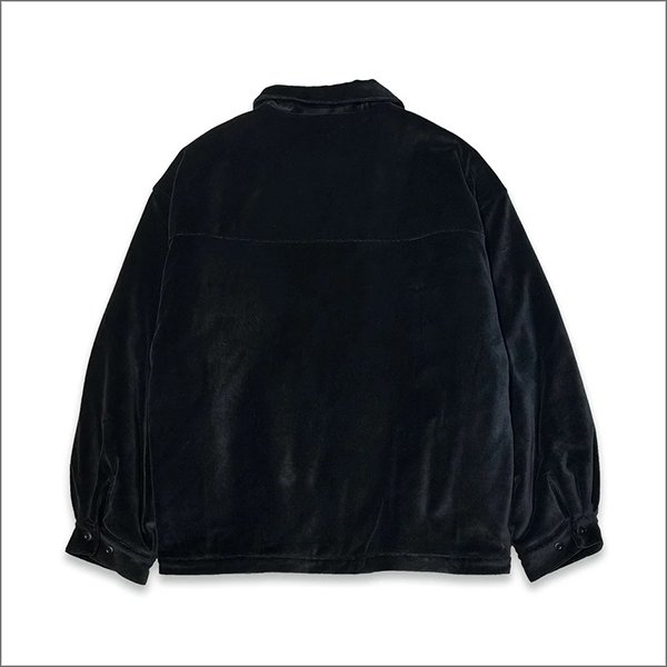 画像2: 【送料無料】KustomStyle カスタムスタイル RESPECT&TRUST HW JACKET BLACK VELOUR (2)
