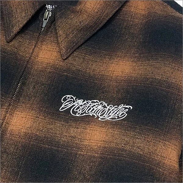 画像5: 【送料無料】KustomStyle カスタムスタイル RESPECT&TRUST HW JACKET BROWN CHECK (5)