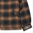 画像7: 【送料無料】KustomStyle カスタムスタイル RESPECT&TRUST HW JACKET BROWN CHECK (7)