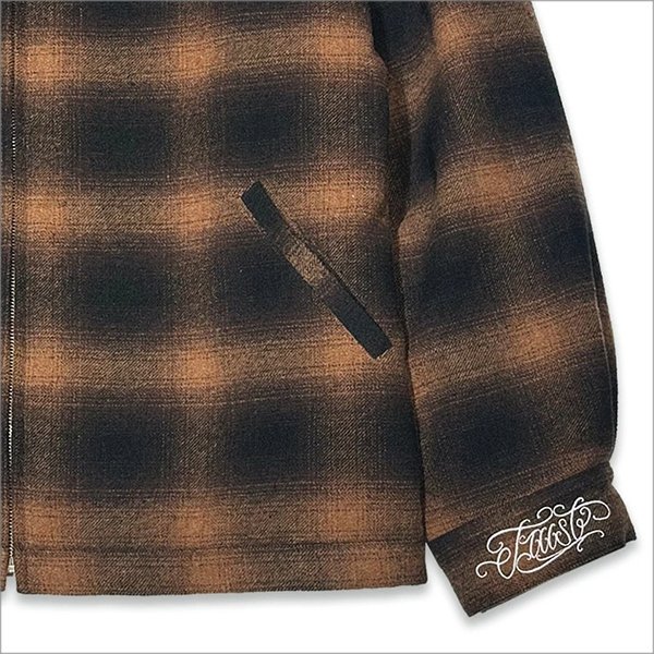 画像7: 【送料無料】KustomStyle カスタムスタイル RESPECT&TRUST HW JACKET BROWN CHECK (7)