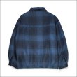 画像2: 【送料無料】KustomStyle カスタムスタイル RESPECT&TRUST HW JACKET NAVY CHECK (2)