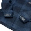 画像6: 【送料無料】KustomStyle カスタムスタイル RESPECT&TRUST HW JACKET NAVY CHECK (6)