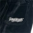 画像4: 【送料無料】KustomStyle カスタムスタイル RESPECT&TRUST VELOUR パンツ BLACK (4)
