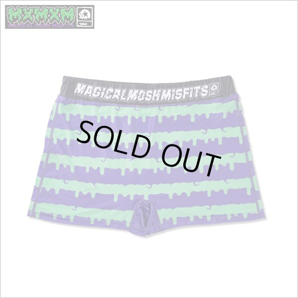 画像1: 【20％OFF】MxMxM マジカルモッシュミスフィッツ どろどろボーダー ボクサーパンツ (1)