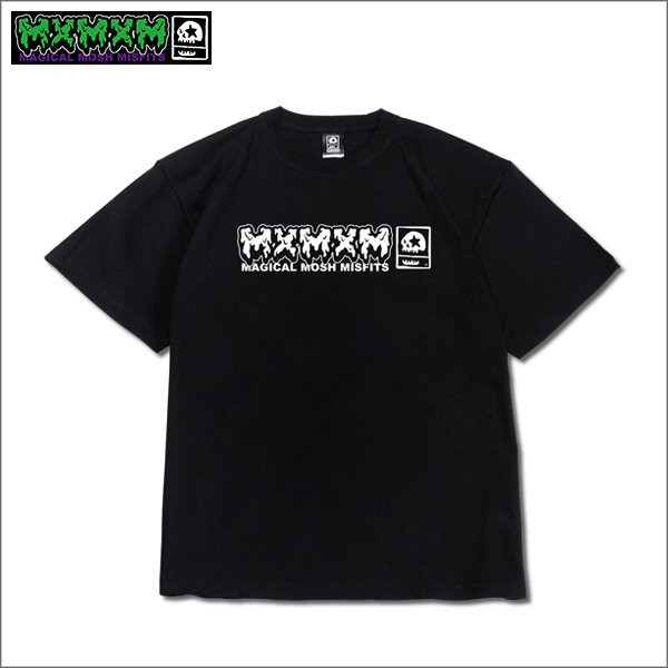 画像1: MxMxM マジカルモッシュミスフィッツ MAGICAL MOSH MISFITS Tシャツ BLACK (1)