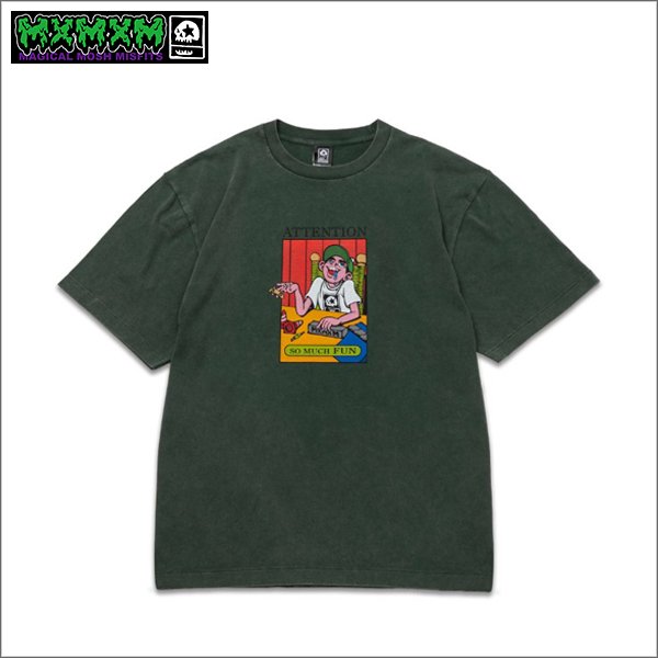 画像1: MxMxM マジカルモッシュミスフィッツ YUBISUKE CHUDOKU Tシャツ GREEN (1)