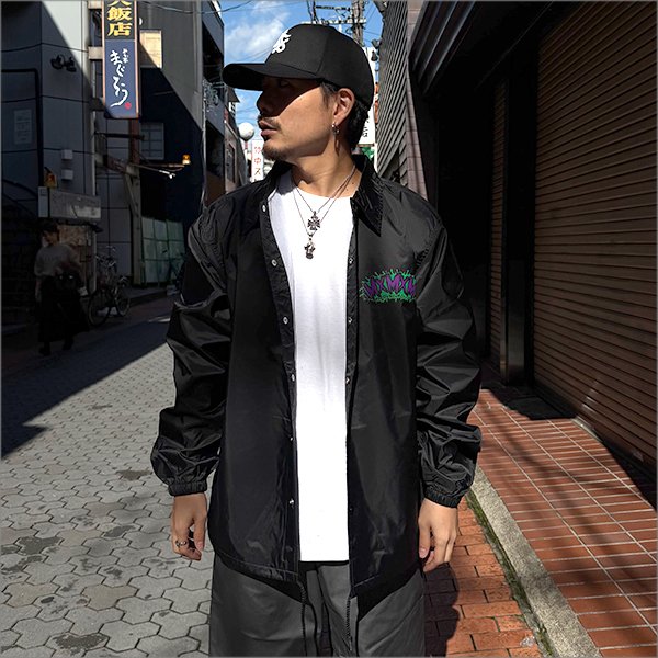 画像3: 【送料無料】MxMxM x 僕のヒーローアカデミア BAKUGO コーチJKT BLACK (3)