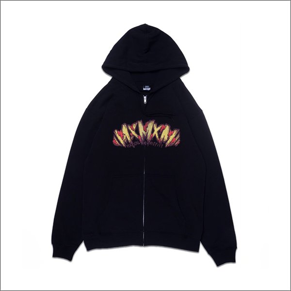 画像2: 【送料無料】MxMxM x 僕のヒーローアカデミア BAKUGO ZIPパーカー BLACK (2)