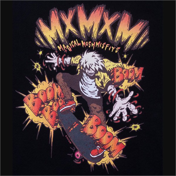 画像4: 【送料無料】MxMxM x 僕のヒーローアカデミア BAKUGO ZIPパーカー BLACK (4)