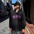 画像3: 【送料無料】MxMxM x 僕のヒーローアカデミア TODOROKI ZIPパーカー BLACK (3)