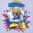 画像3: MxMxM x 僕のヒーローアカデミア ALL MIGHT L/S Tシャツ ASH (3)