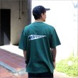 画像3: over print オーバープリント back pennant Tシャツ D.GREEN (3)