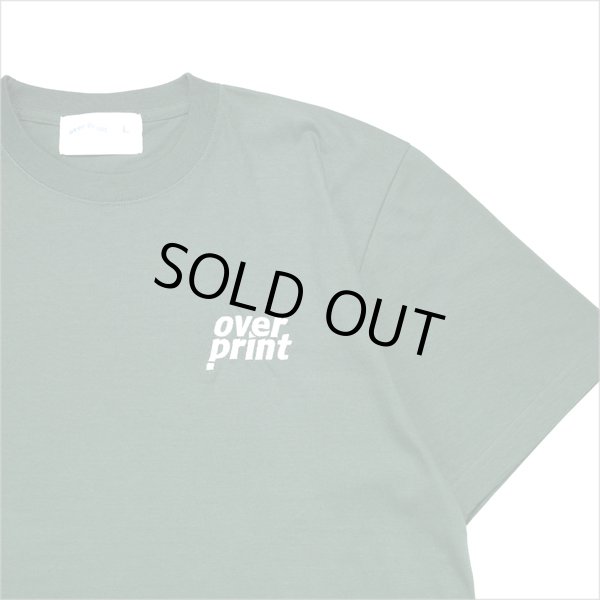 画像5: 【70％OFF】over print オーバープリント back pennant Tシャツ D.GREEN (5)