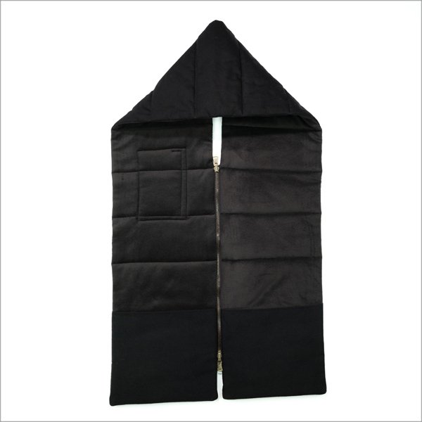 画像4: 【70％OFF】over print オーバープリント thick マフラー BLACK (4)