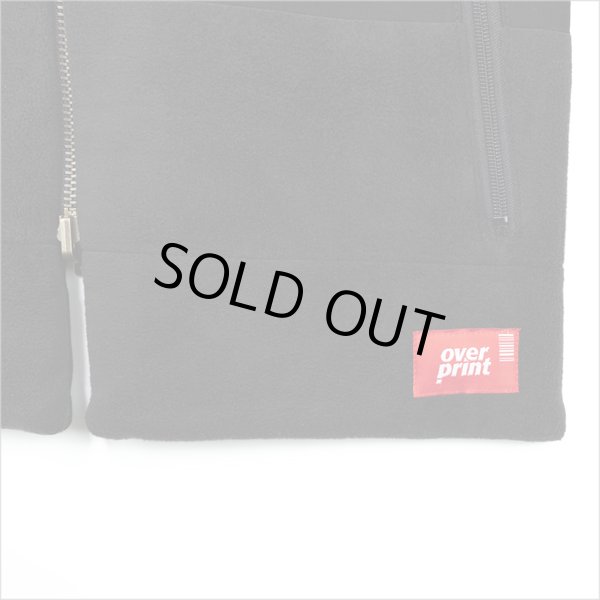 画像7: 【70％OFF】over print オーバープリント thick マフラー BLACK (7)