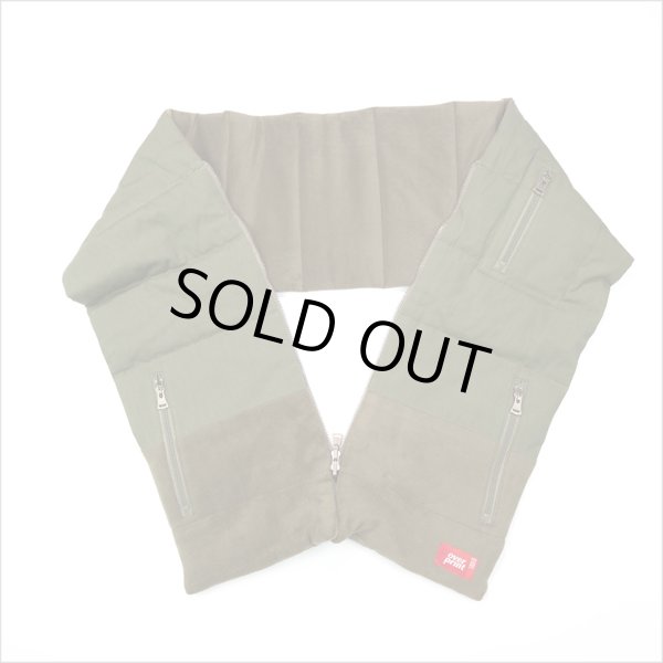 画像5: 【70％OFF】over print オーバープリント thick マフラー OLIVE  (5)