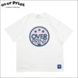 画像1: over print オーバープリント MIDI Tシャツ WHITE (1)