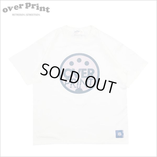 画像1: 【70％OFF】over print オーバープリント MIDI Tシャツ WHITE (1)
