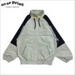 画像1: 【20％OFF】over print オーバープリント Zip Blouson BLACK (1)