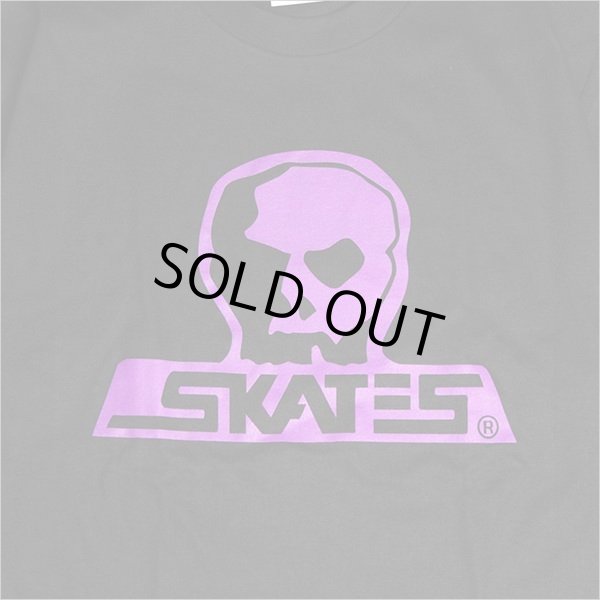 画像3: 【送料無料】SKULL SKATES スカルスケーツ Tシャツ BLACKxPURPLE (3)