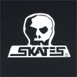 画像3: 【送料無料】SKULL SKATES スカルスケーツ BURBS Tシャツ BLACK/WHITE (3)