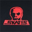 画像3: SKULL SKATES スカルスケーツ BURBS Tシャツ BLACK/RED (3)