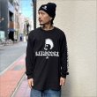 画像2: 【送料無料】SKULL SKATES スカルスケーツ HARDCORE L/S Tee BLACK (2)