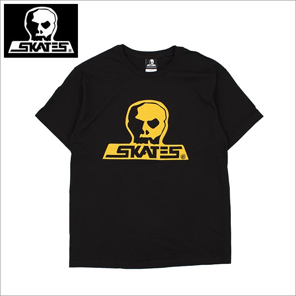 画像1: 【送料無料】SKULL SKATES スカルスケーツ BURBS Tシャツ BLACK/GOLD (1)