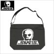 画像1: 【送料無料】SKULL SKATES スカルスケーツ ナイロン ショルダーバッグ GRAY (1)