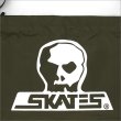 画像3: 【送料無料】SKULL SKATES スカルスケーツ ナイロン ショルダーバッグ OLIVE GREEN (3)