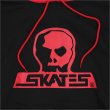 画像3: 【送料無料】SKULL SKATES スカルスケーツ ２トーン P/Oパーカー BLACK/RED (3)