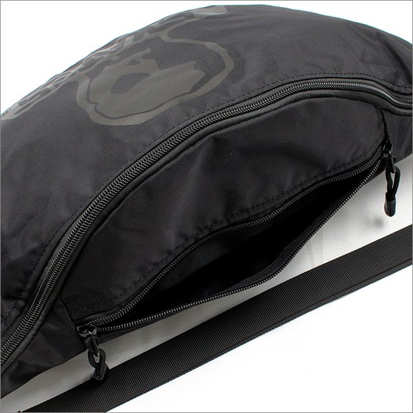 画像3: 【送料無料】SKULL SKATES スカルスケーツ SKULLロゴショルダーバッグ BLACKOUT (3)