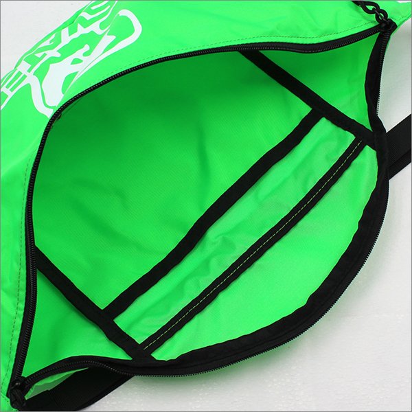 画像4: 【送料無料】SKULL SKATES スカルスケーツ SKULLロゴショルダーバッグ GREEN (4)