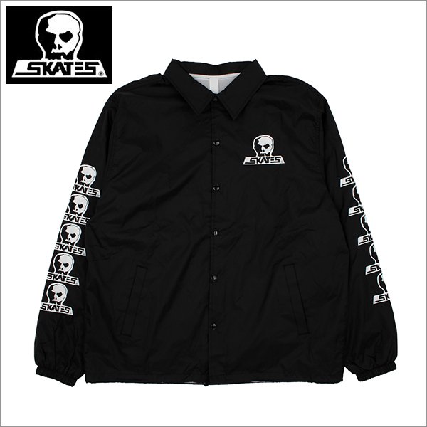画像1: 【送料無料】SKULL SKATES スカルスケーツ Logo コーチJKT BLACK (1)