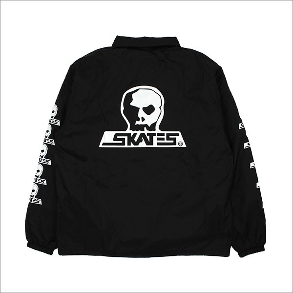 画像2: 【送料無料】SKULL SKATES スカルスケーツ Logo コーチJKT BLACK (2)
