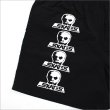画像3: 【送料無料】SKULL SKATES スカルスケーツ ４ ロゴ ナイロンショーツ BLACK (3)