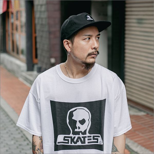 skull skates dali スカルスケーツ ダリ Tee - Tシャツ/カットソー