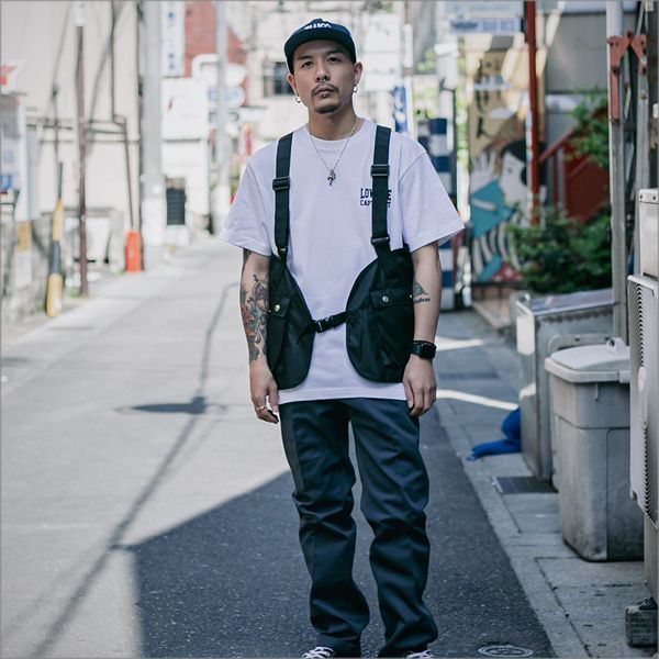 BLUCO/ブルコ UTILITY VEST Solid black | signalstationpizza.com