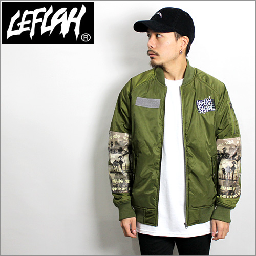 美しい ma-1 ブルゾン レフラー LEFLAH ブルゾン メンズ - belvtor.by